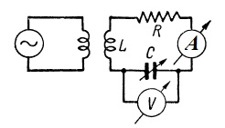 Схема резонансного трансформатора