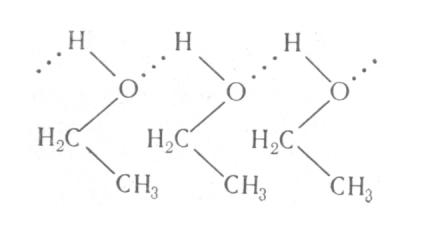 Этиловый спирт в смеси с водой образует ассоциаты